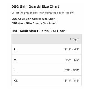 dsg shin guards